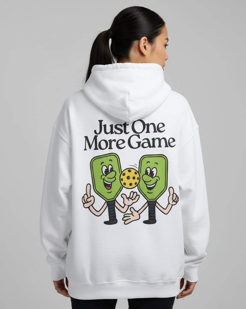 JUST ONE MORE GAME - Pickleball (Hoodie)