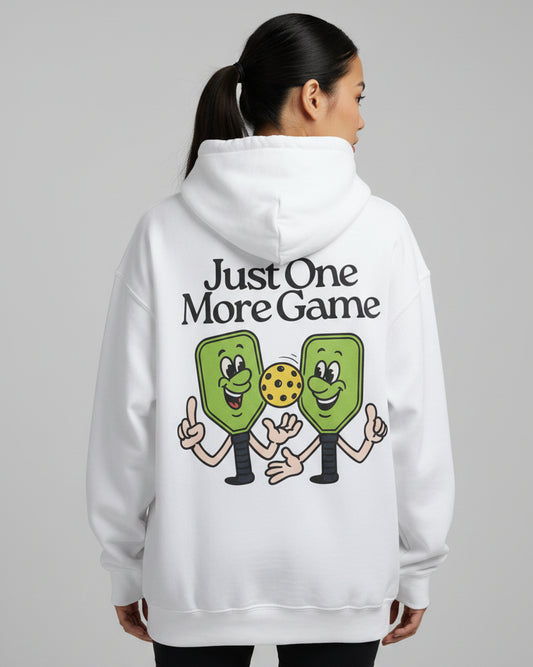 JUST ONE MORE GAME - Pickleball (Hoodie)