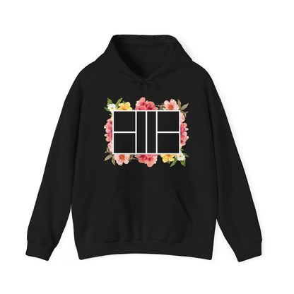 PICKLEBALL FLORAL - Pickleball (Hoodie)