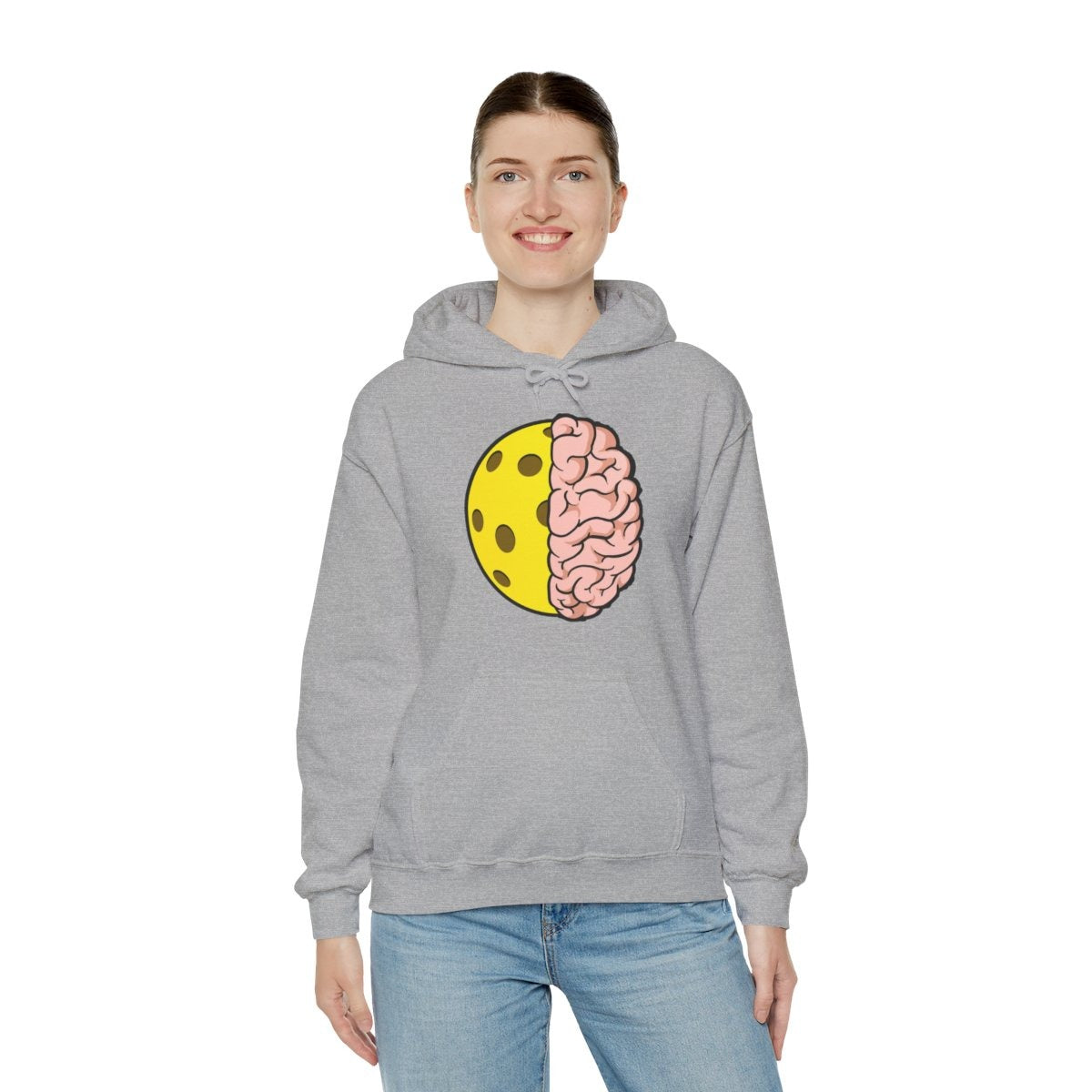 PICKLEBALL BRAIN- Pickleball (Hoodie)