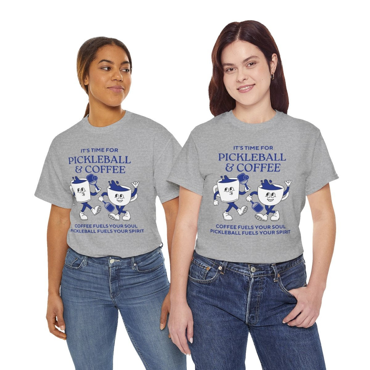 COFFEE & PICKLEBALL 3 - Pickleball (Basic Tee)
