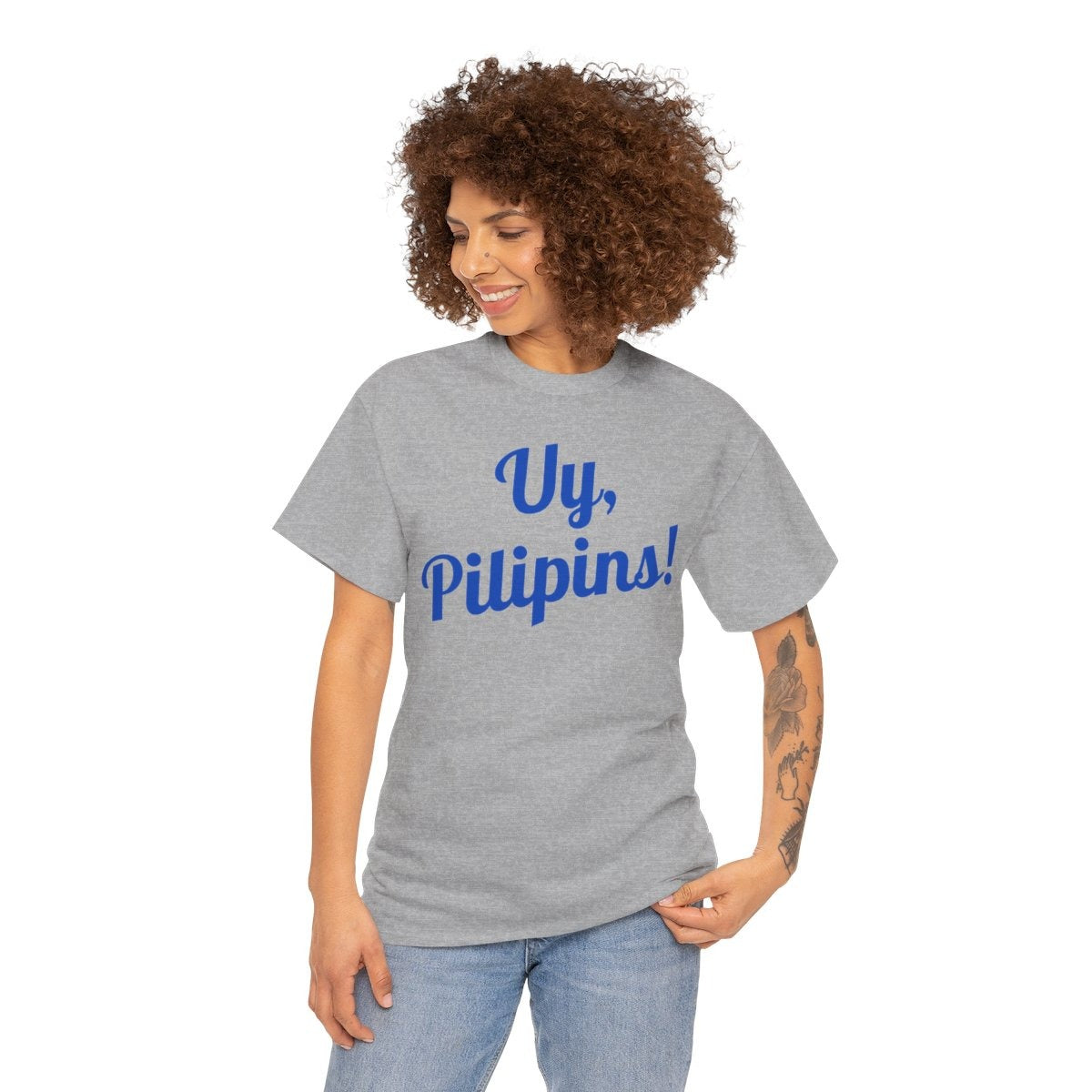 UY, PILIPINS! - Tennis & Pickleball (Basic Tee)