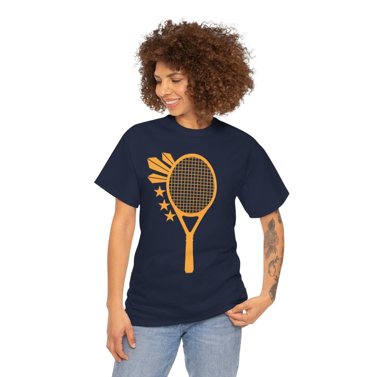3 STARS & SUN - Tennis (Basic Tee)