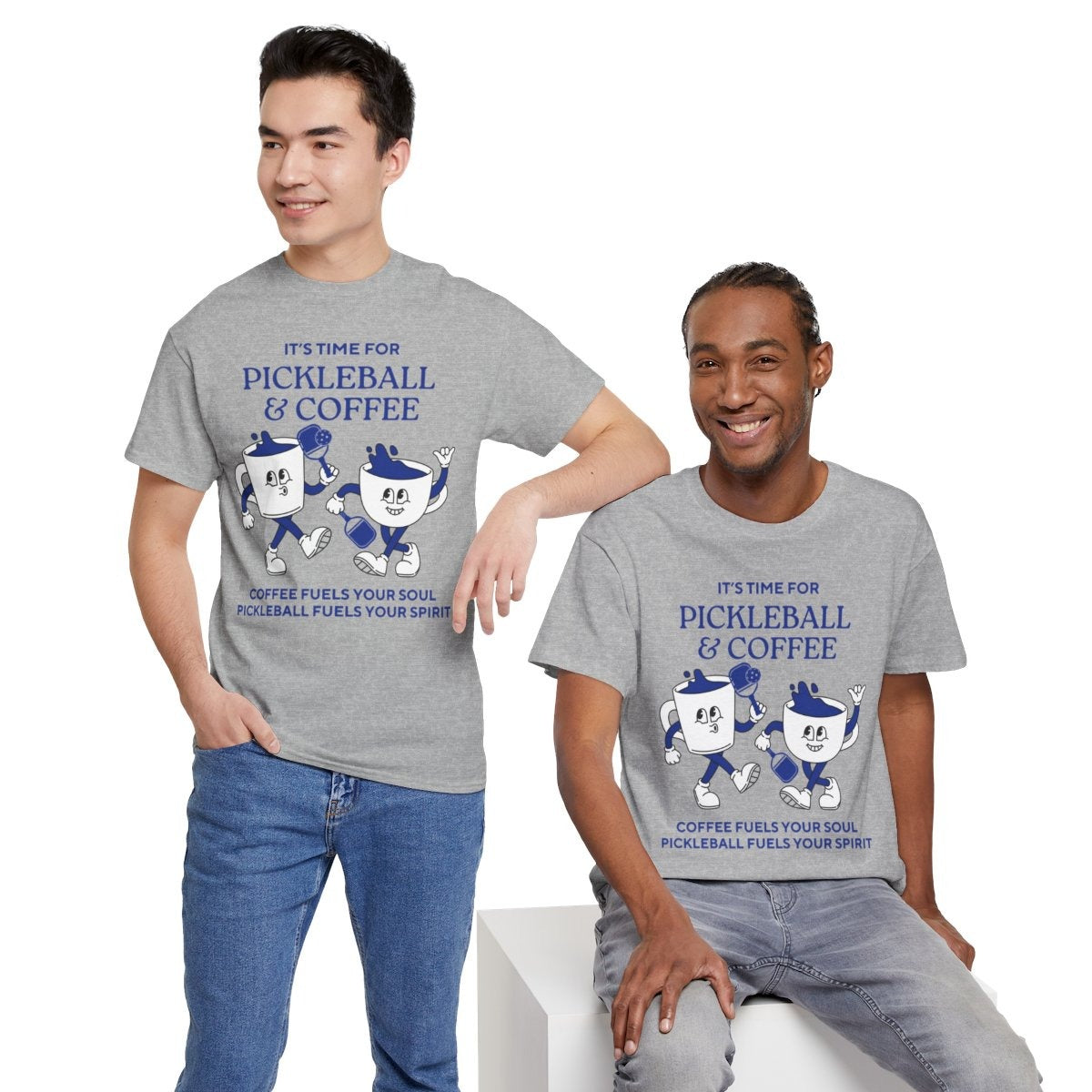 COFFEE & PICKLEBALL 3 - Pickleball (Basic Tee)