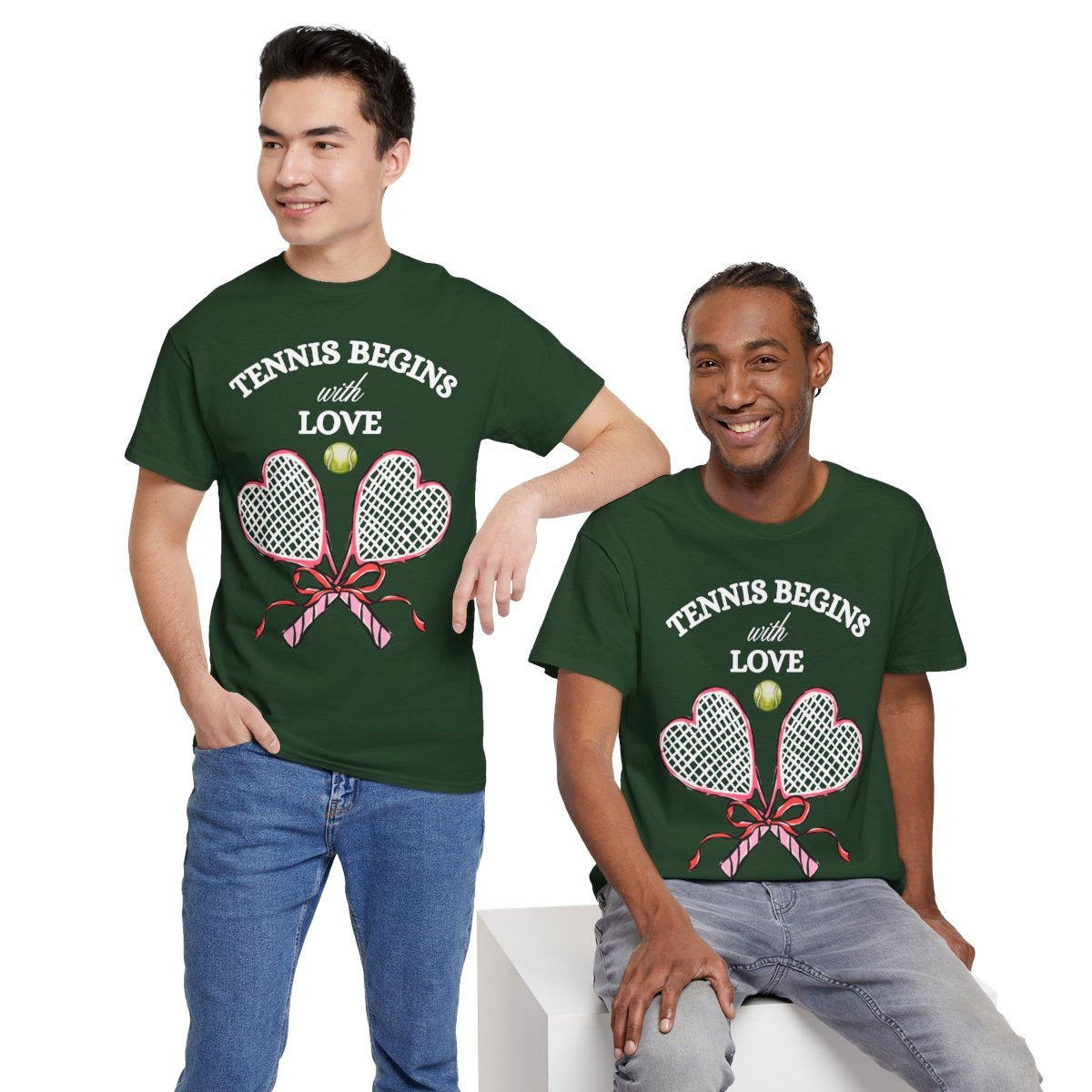 TENNIS LOVE - Tennis (Basic Tee)