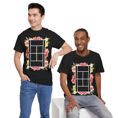 TENNIS FLORAL 1 - Tennis (Basic Tee)