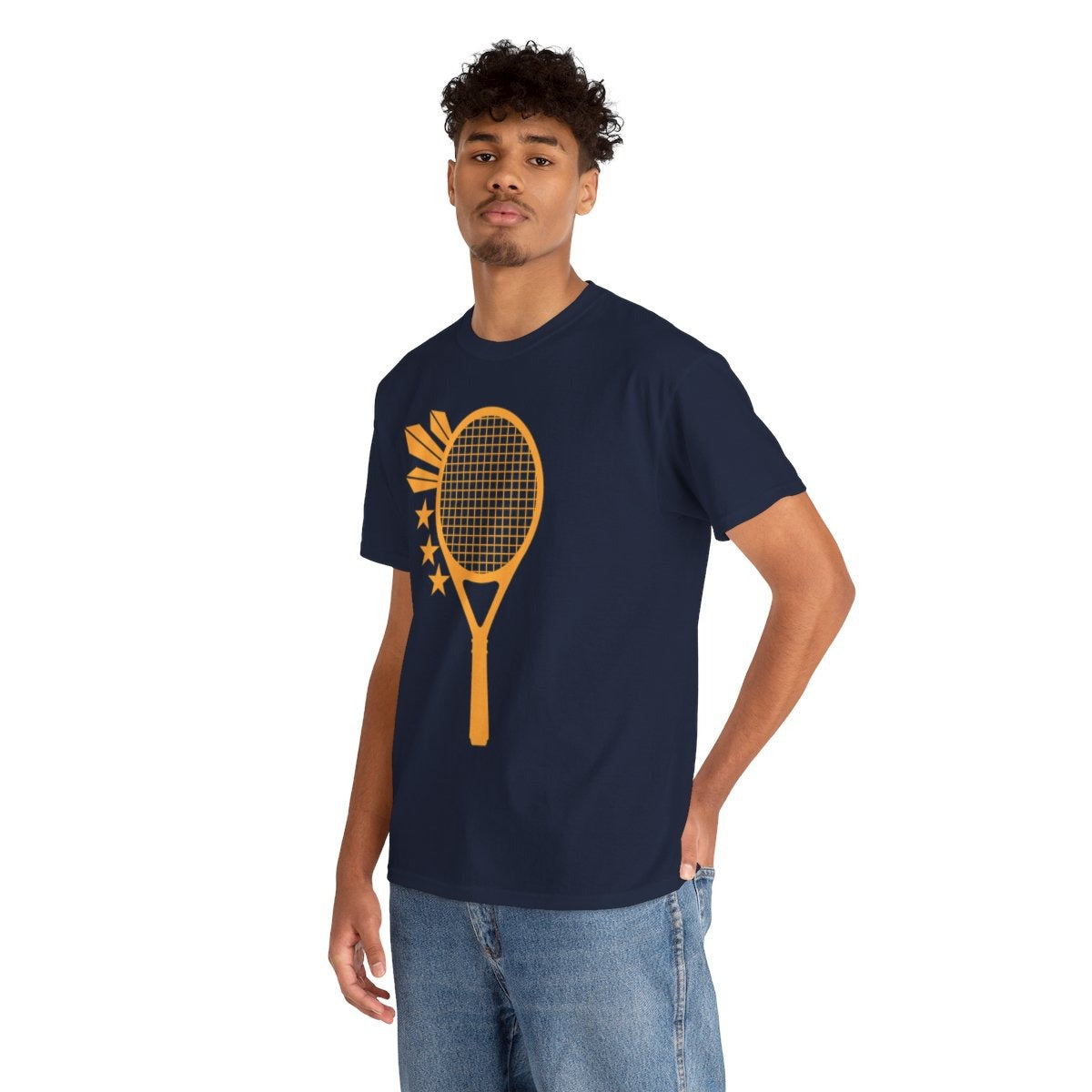 3 STARS & SUN - Tennis (Basic Tee)