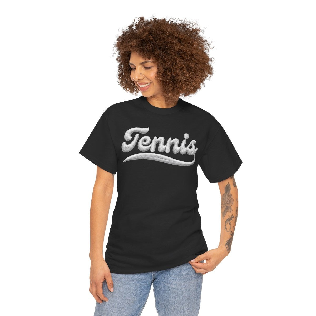 TENNIS PATCH LOOK - Tennis (Basic Tee)