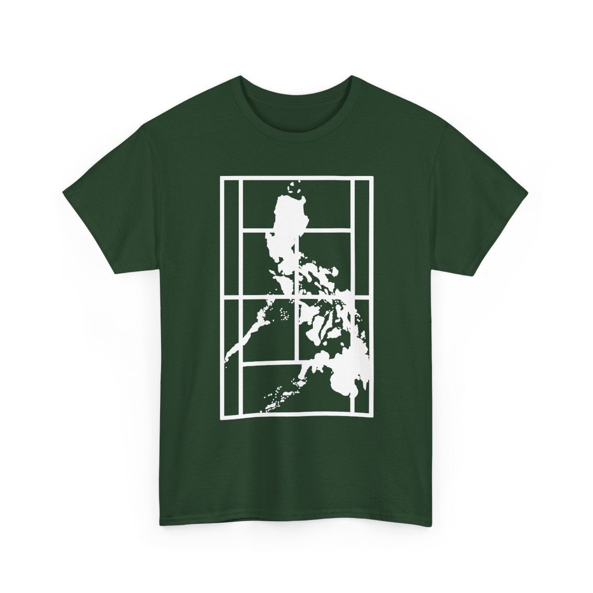 PHILIPPINE MAP - Tennis (Basic Tee)