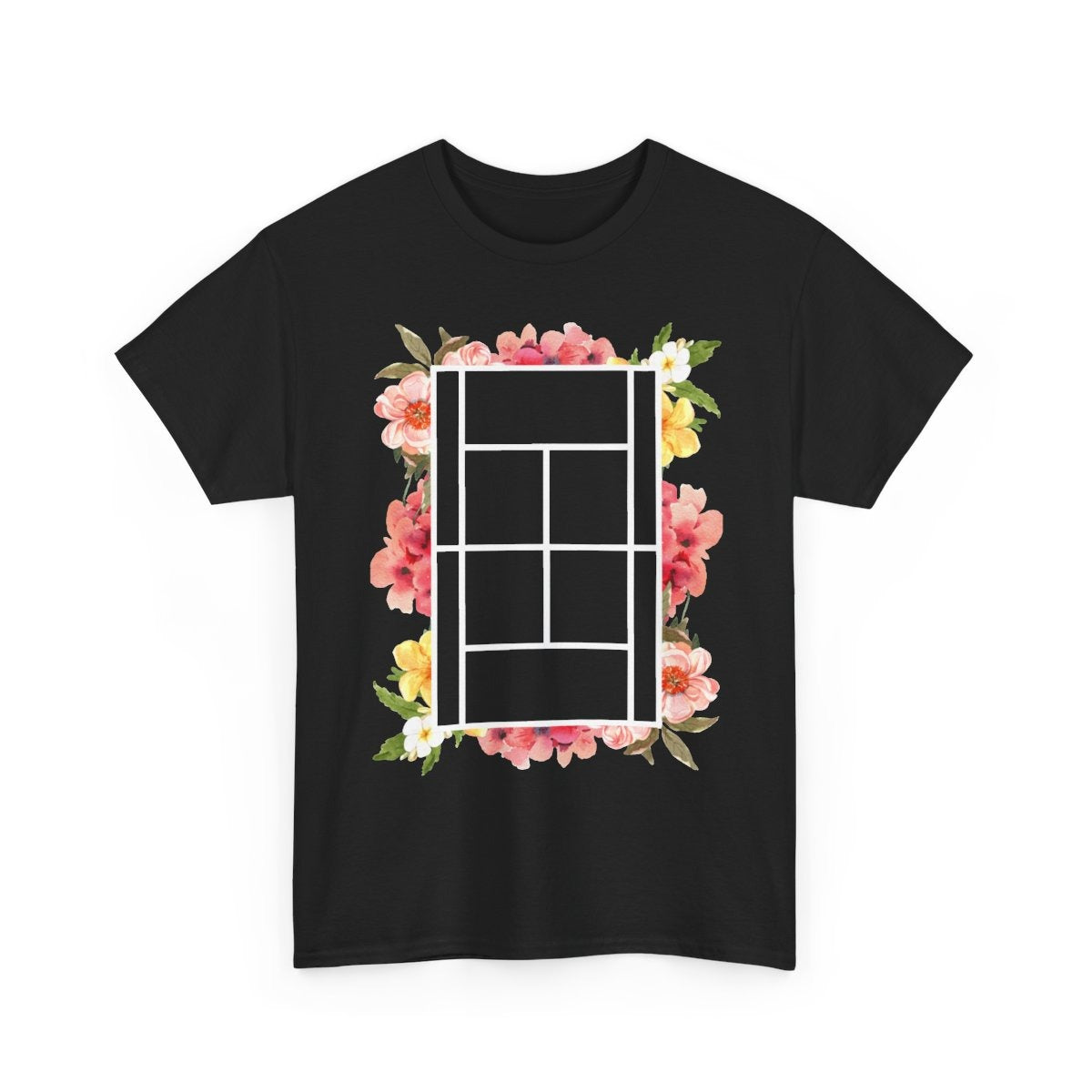 TENNIS FLORAL 1 - Tennis (Basic Tee)