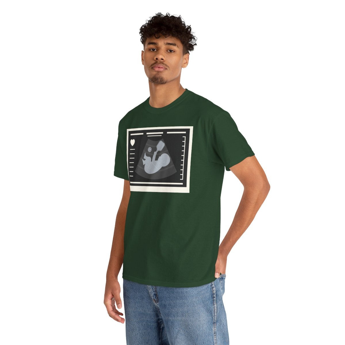 BORN TO DINK - Pickleball (Basic Tee)