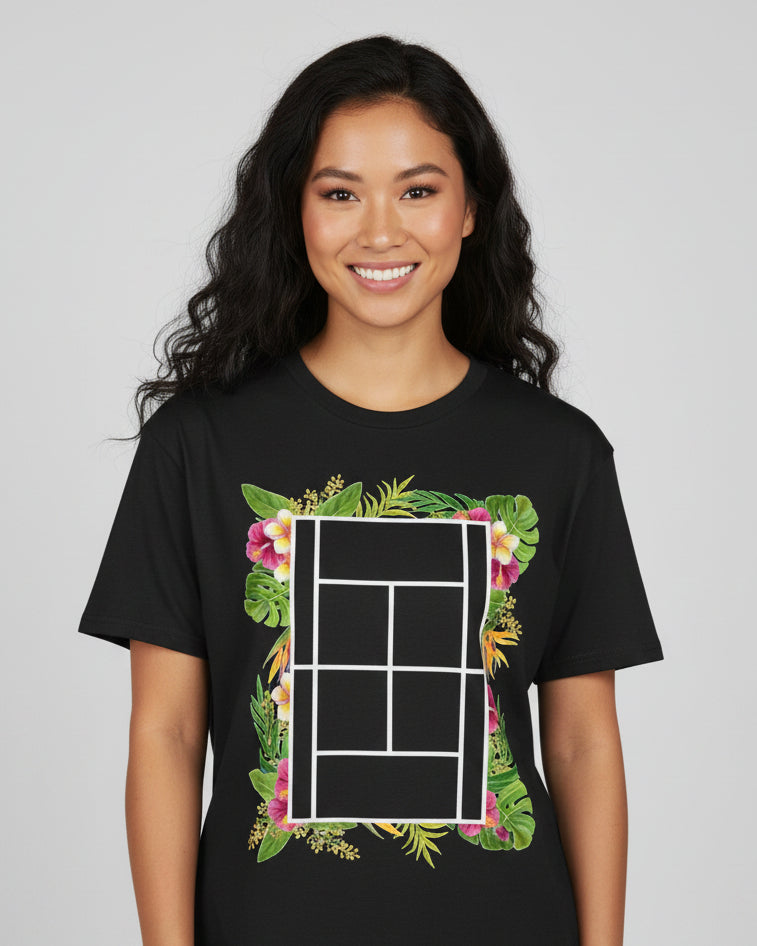 TENNIS TROPICAL - Tennis (Basic Tee)