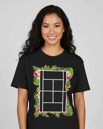 TENNIS TROPICAL - Tennis (Basic Tee)