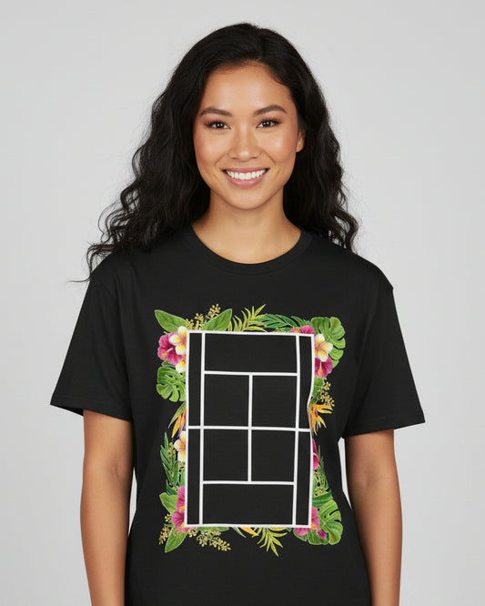 TENNIS TROPICAL - Tennis (Basic Tee)