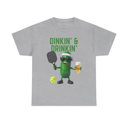 DINKIN' & DRINKIN'- Pickleball (Basic Tee)