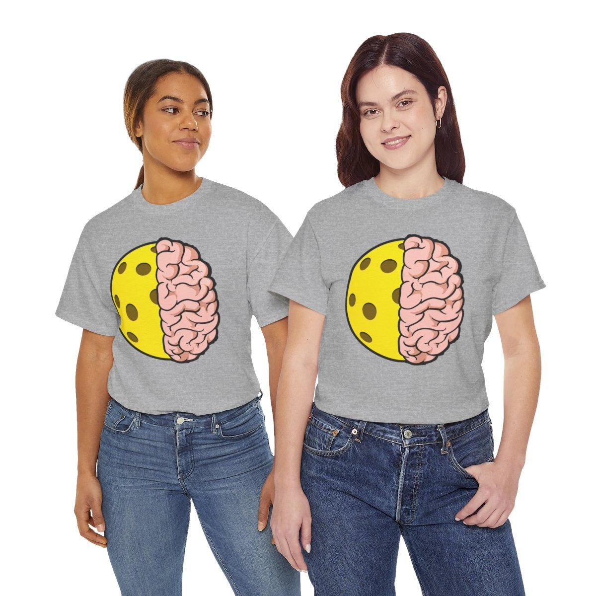 PICKLEBALL BRAIN - Pickleball (Basic Tee)