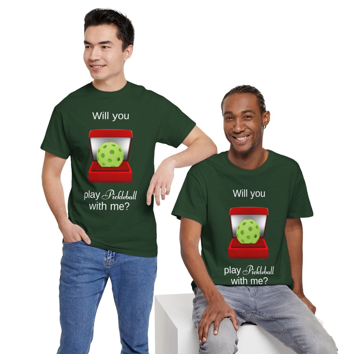WILL YOU? - Pickleball (Basic Tee)