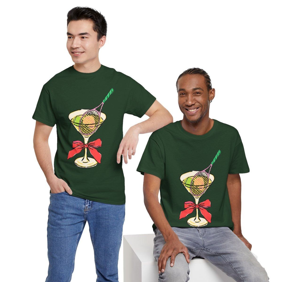 TOPSPIN TEQUILA - Tennis (Basic Tee)
