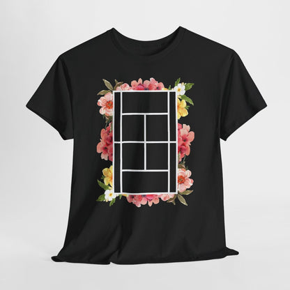 TENNIS FLORAL 1 - Tennis (Kids Tee)