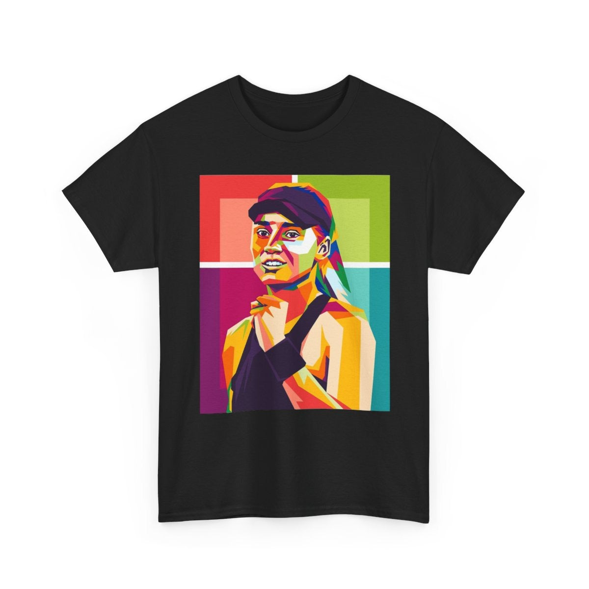 ELENA RYBAKINA 1 - Tennis (Basic Tee)