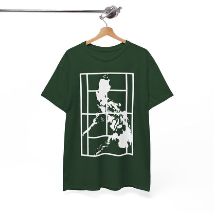 PHILIPPINE MAP - Tennis (Basic Tee)