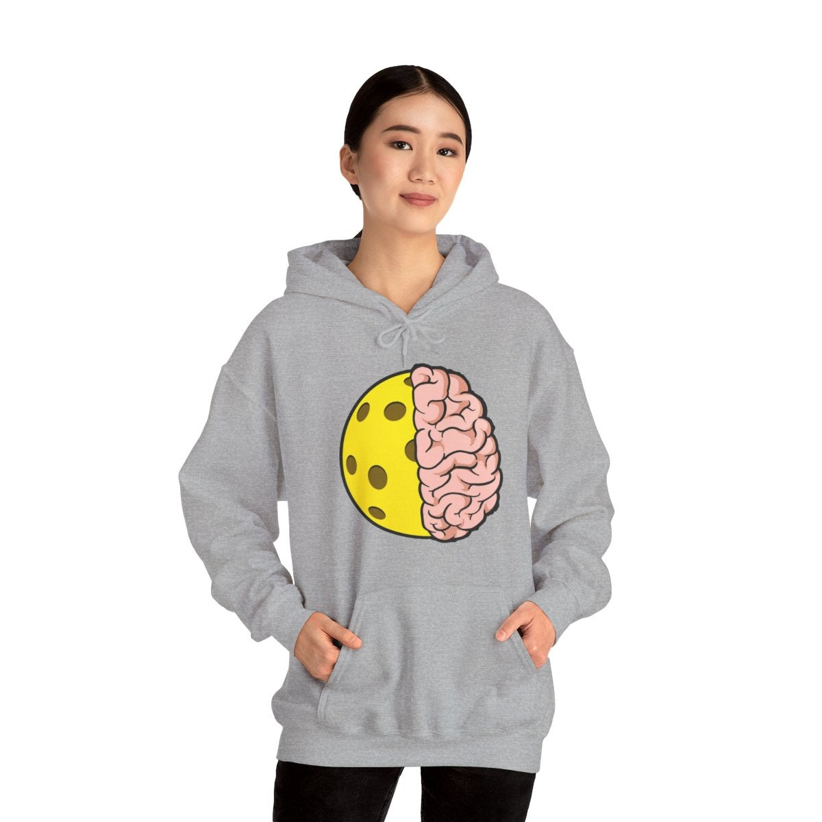 PICKLEBALL BRAIN- Pickleball (Hoodie)