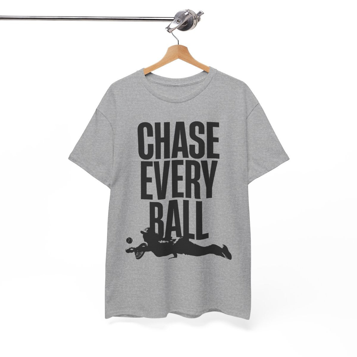 CHASE EVERY BALL - Tennis (Basic Tee)