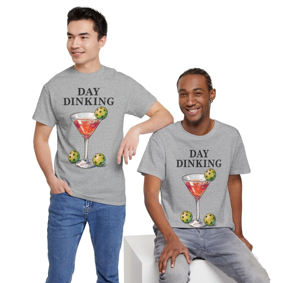 DAY DINKING - Pickleball (Basic Tee)