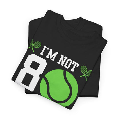 80 YEAR OLD TENNIS PLAYER - Tennis Basic Tee