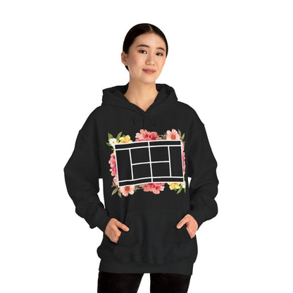 TENNIS FLORAL 1 - Tennis (Hoodie)