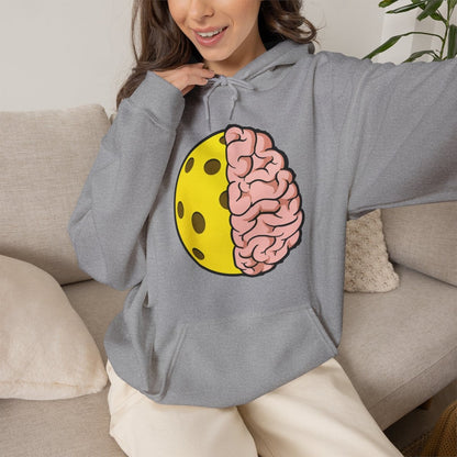 PICKLEBALL BRAIN- Pickleball (Hoodie)