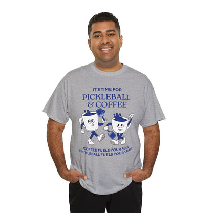 COFFEE & PICKLEBALL 3 - Pickleball (Basic Tee)