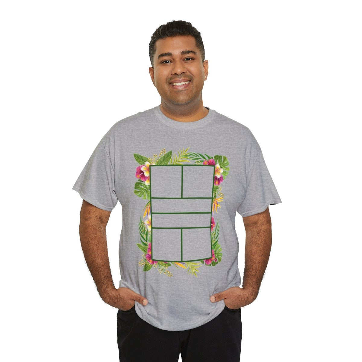 PICKLEBALL TROPICAL - Pickleball (Basic Tee)
