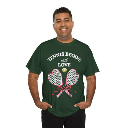 TENNIS LOVE - Tennis (Basic Tee)