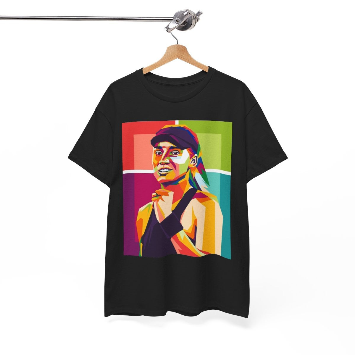 ELENA RYBAKINA 1 - Tennis (Basic Tee)