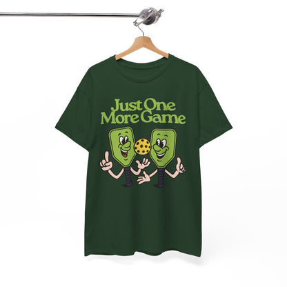 JUST ONE MORE GAME - Pickleball (Basic Tee)