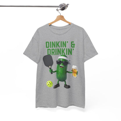 DINKIN' & DRINKIN'- Pickleball (Basic Tee)
