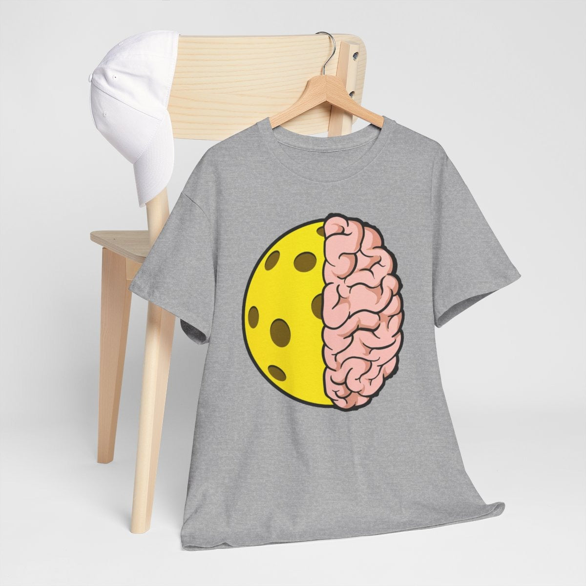 PICKLEBALL BRAIN - Pickleball (Basic Tee)