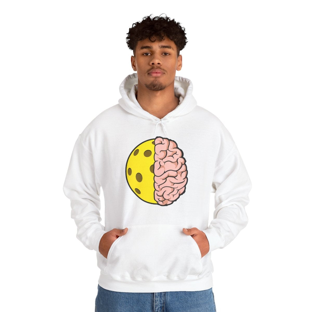 PICKLEBALL BRAIN- Pickleball (Hoodie)