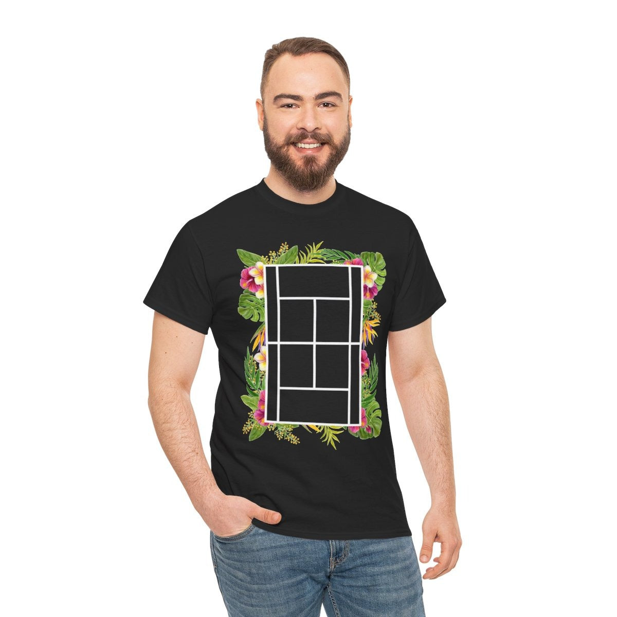 TENNIS TROPICAL - Tennis (Basic Tee)