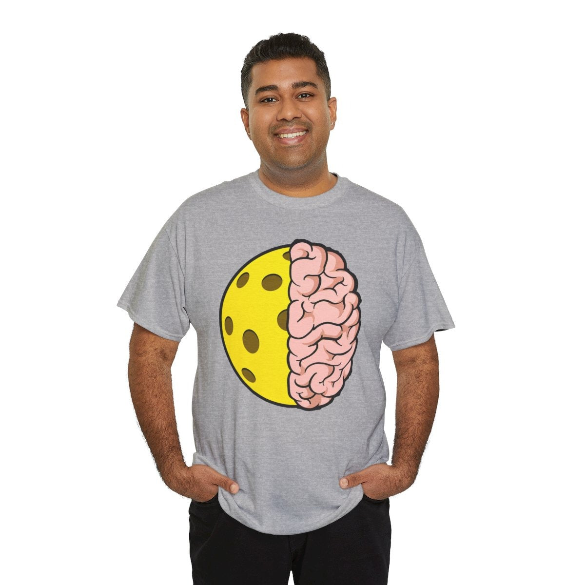 PICKLEBALL BRAIN - Pickleball (Basic Tee)
