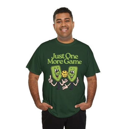 JUST ONE MORE GAME - Pickleball (Basic Tee)