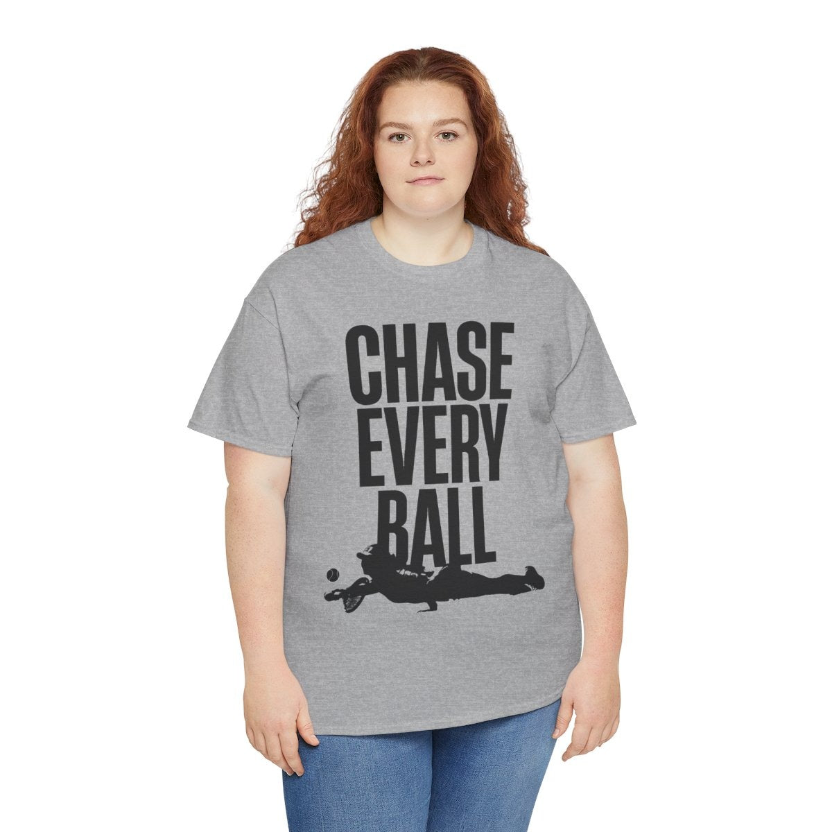 CHASE EVERY BALL - Tennis (Basic Tee)