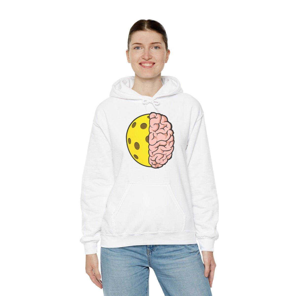 PICKLEBALL BRAIN- Pickleball (Hoodie)