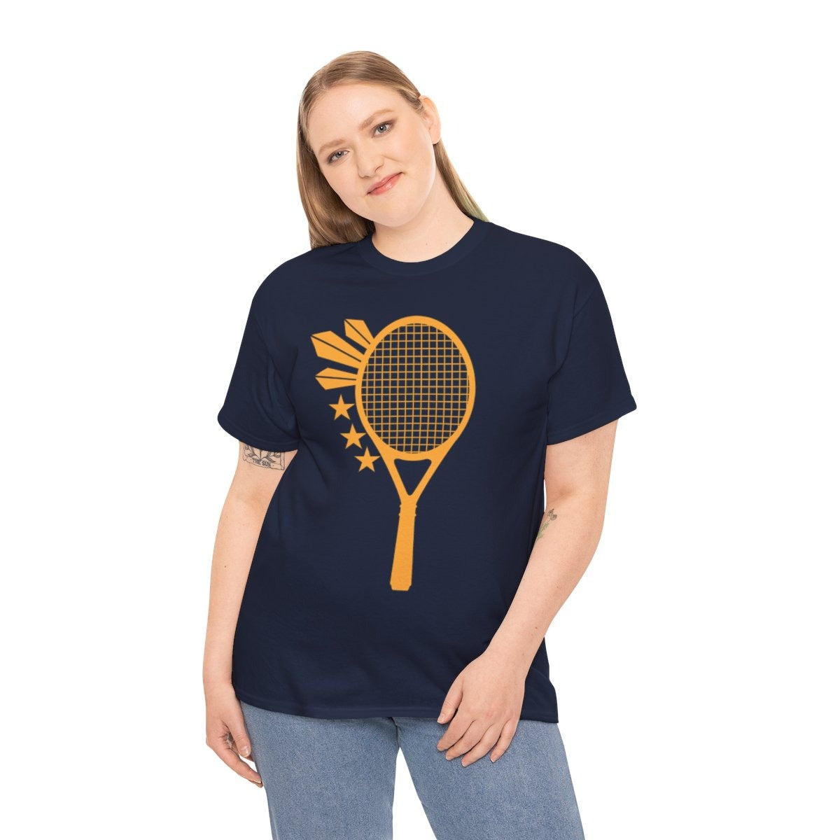 3 STARS & SUN - Tennis (Basic Tee)