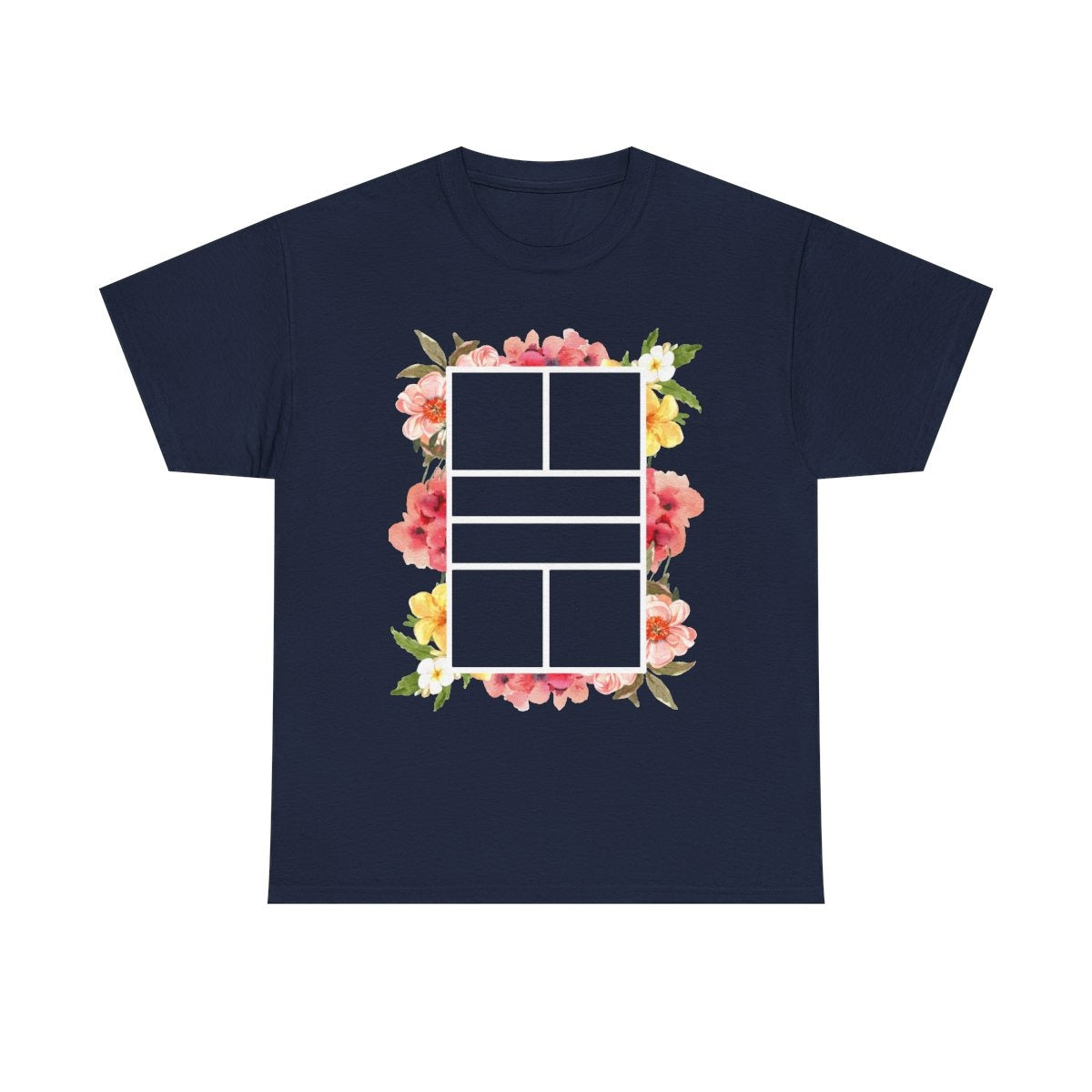PICKLEBALL FLORAL - Pickleball (Basic Tee)
