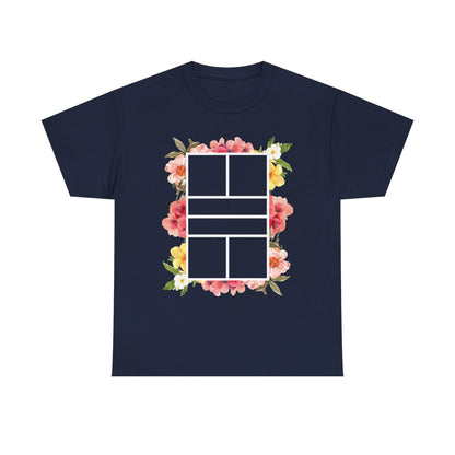 PICKLEBALL FLORAL - Pickleball (Basic Tee)