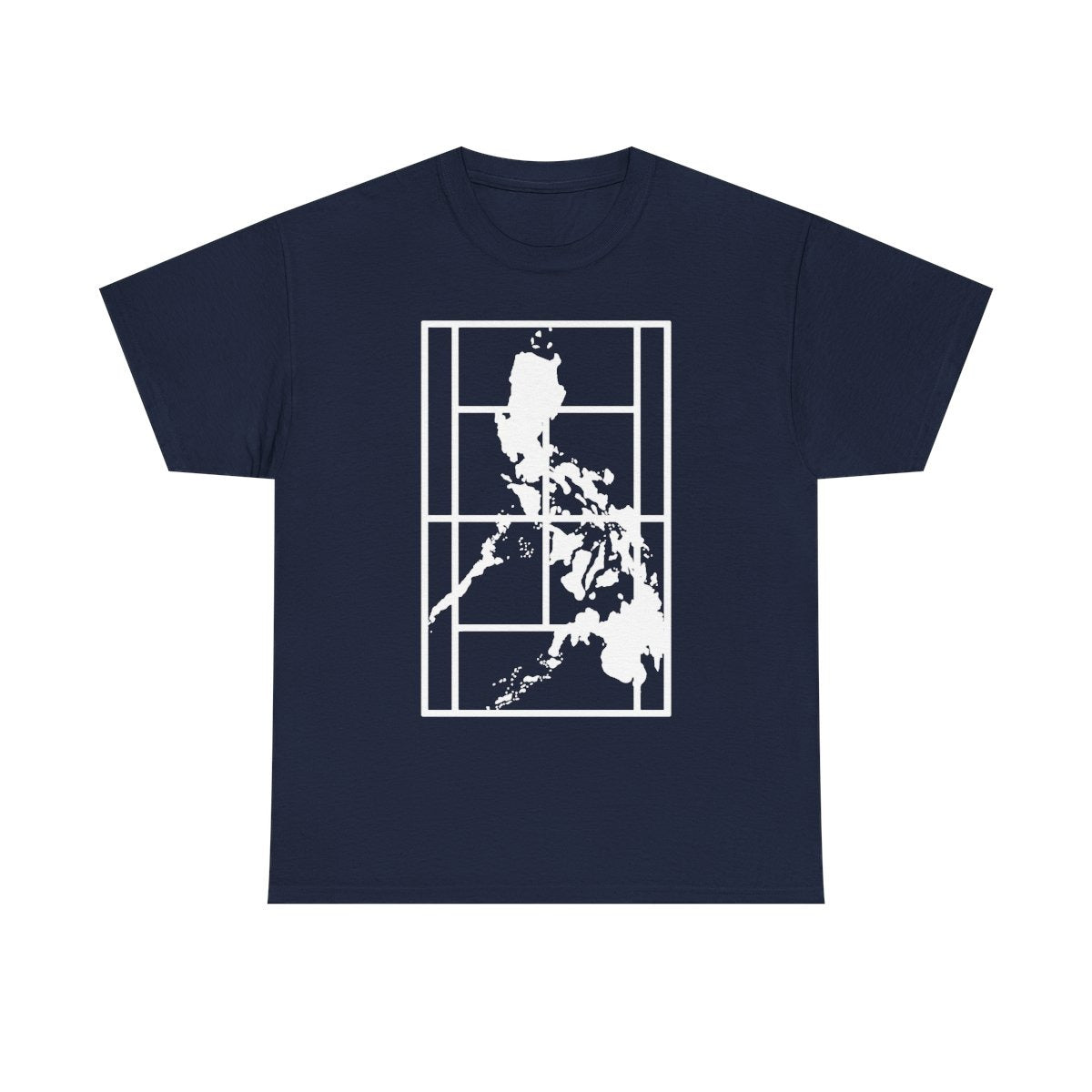 PHILIPPINE MAP - Tennis (Basic Tee)