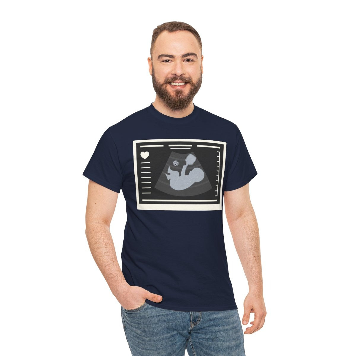 BORN TO DINK - Pickleball (Basic Tee)
