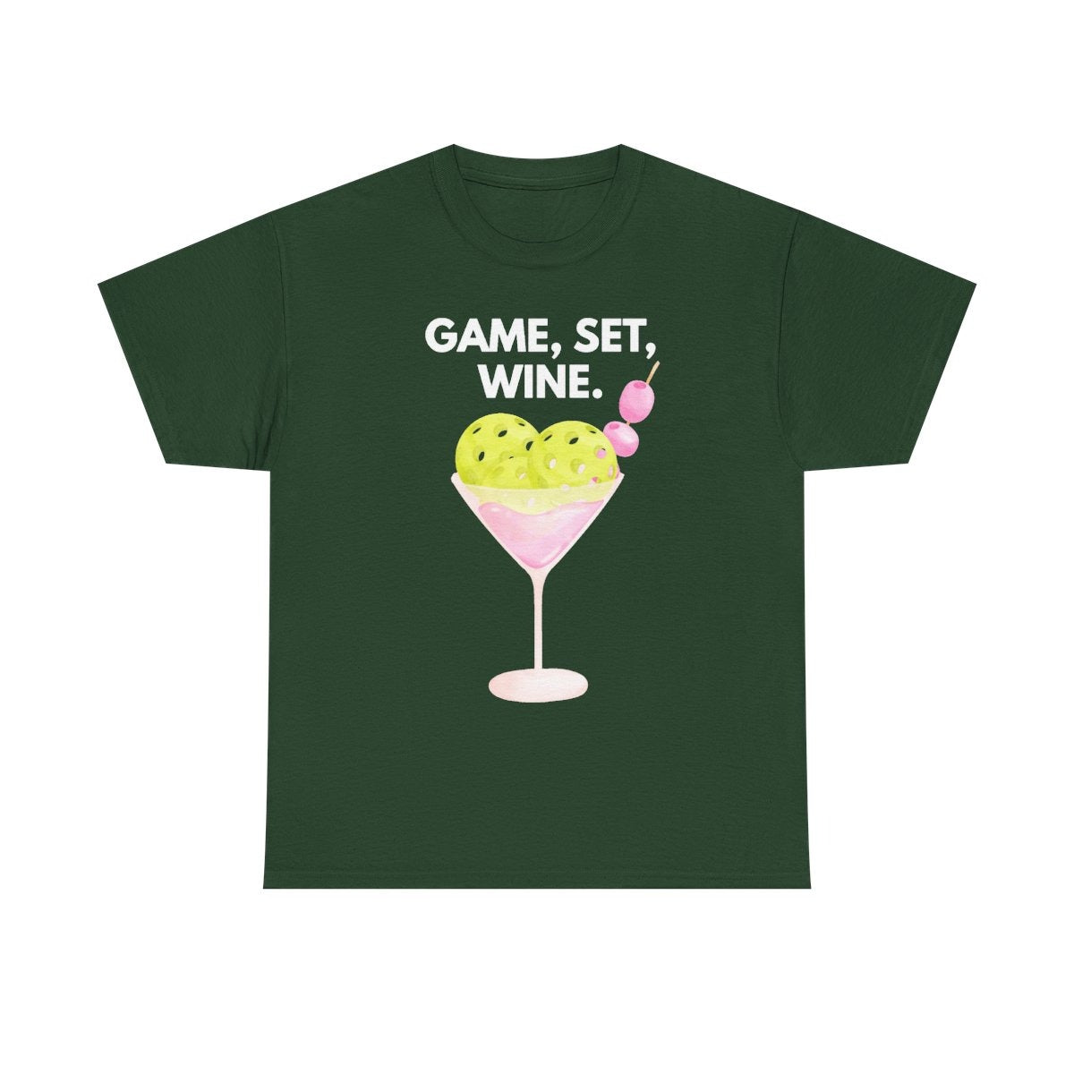 GAME SET WINE - Pickleball (Basic Tee)